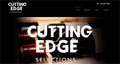 Desktop Screenshot of cuttingedgeselections.com